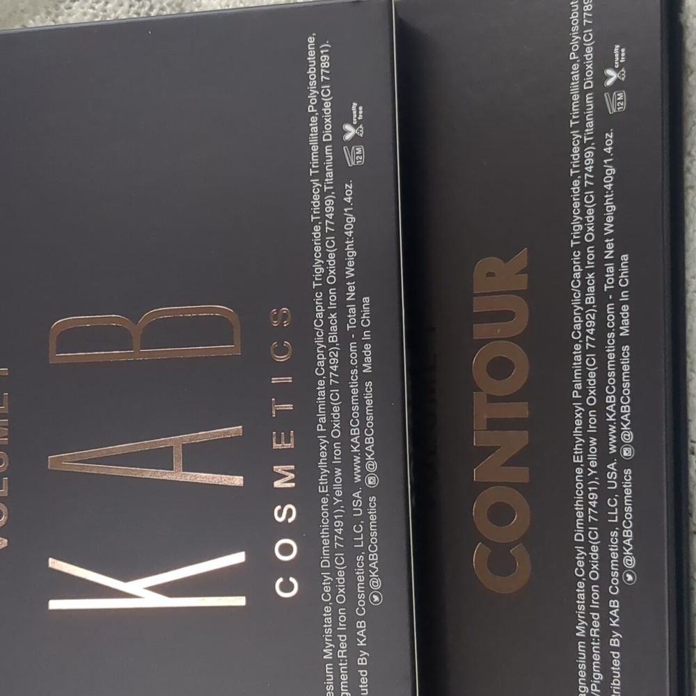 KAB Vol I Cosmetics Contour Palette, 8x 40g/1.4oz - Picture 9 of 12